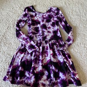Tyedye Pixie Lane l/s dress